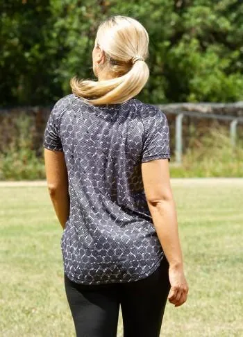 Black Spot Burnout SS Tee