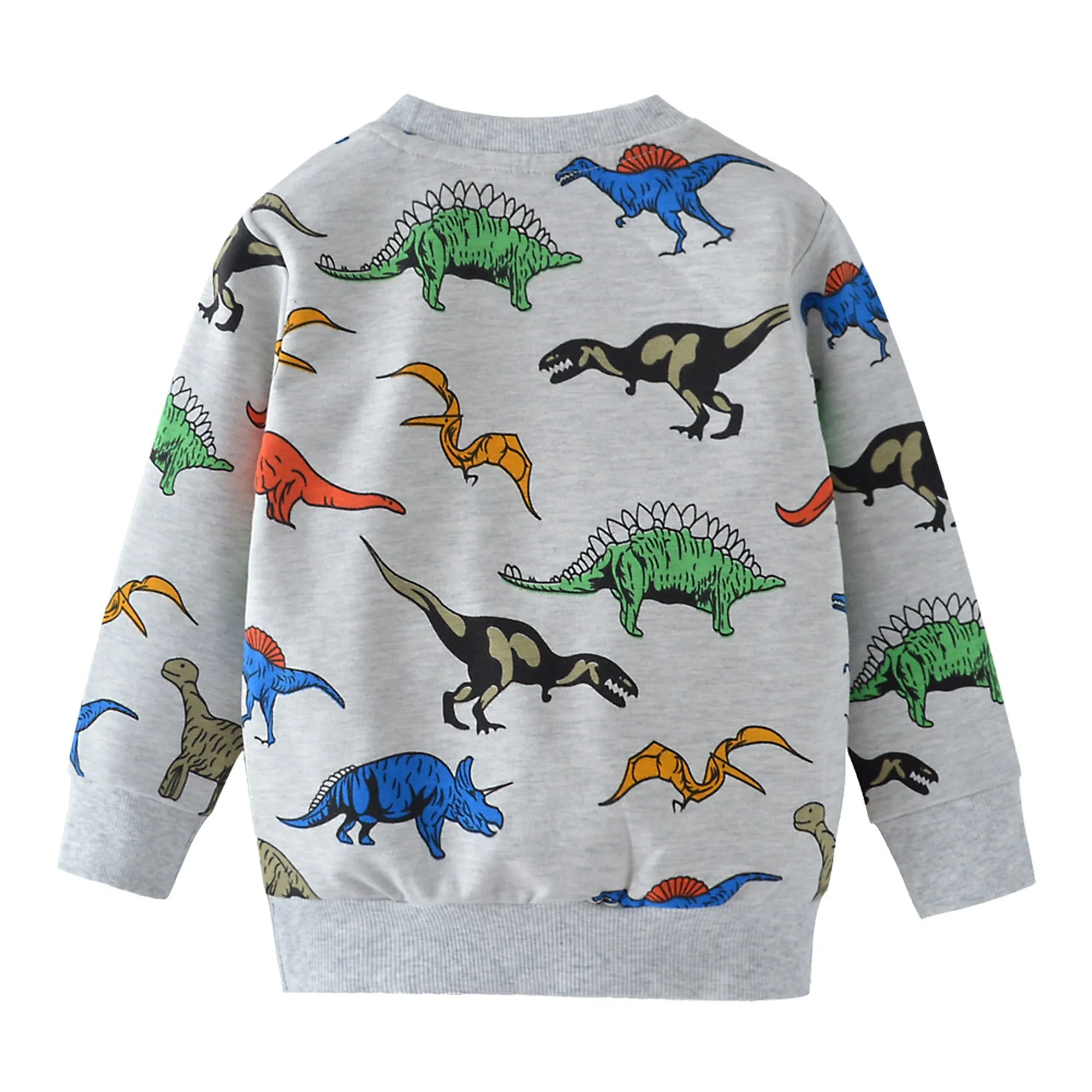 Little Hand Toddler Boy 100% Cotton Dinosaur Sweatshirt Pullover 5t