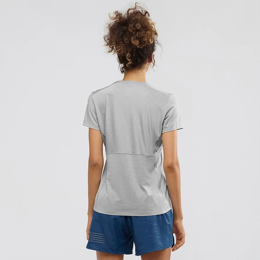 Salomon Womens XA SS Tee - Alloy